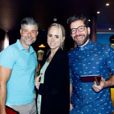 Rouven, Alessandra und Felix